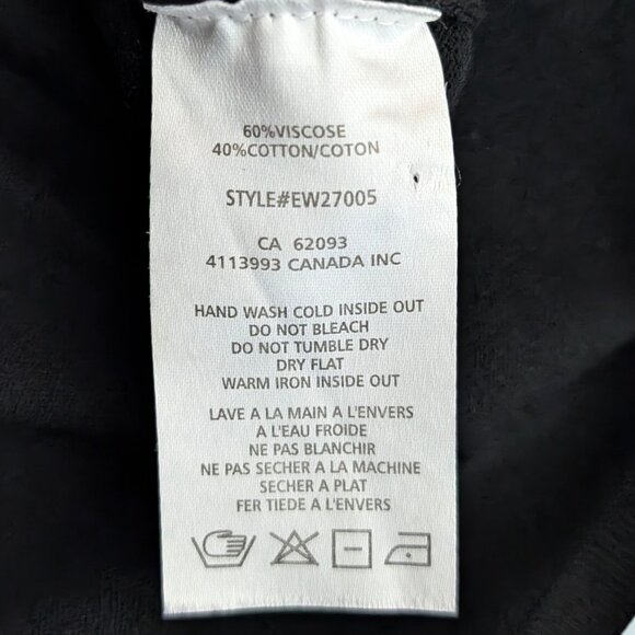 Elena Wang Black Crew Zipper Accent Sweater - Picture 7 of 7